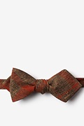 Kirkland Orange Diamond Tip Bow Tie Photo (0)