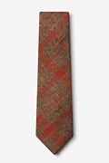 Kirkland Orange Extra Long Tie Photo (1)