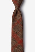 Kirkland Orange Skinny Tie Photo (0)