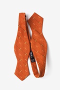 La Mesa Orange Diamond Tip Bow Tie Photo (1)