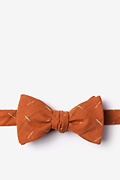 La Mesa Orange Self-Tie Bow Tie Photo (0)