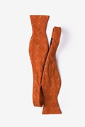 La Mesa Orange Self-Tie Bow Tie Photo (1)