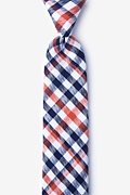 Lance Orange Skinny Tie Photo (0)