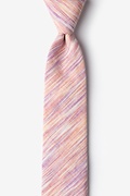 Orange Scott Skinny Tie Photo (0)