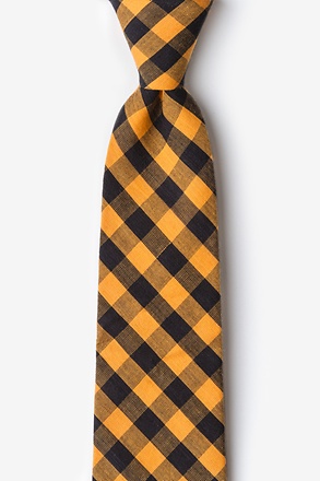 Pasco Orange Extra Long Tie