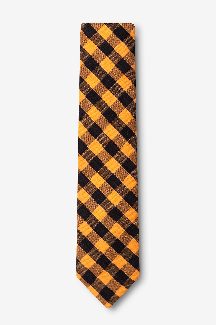 Pasco Orange Skinny Tie Photo (1)