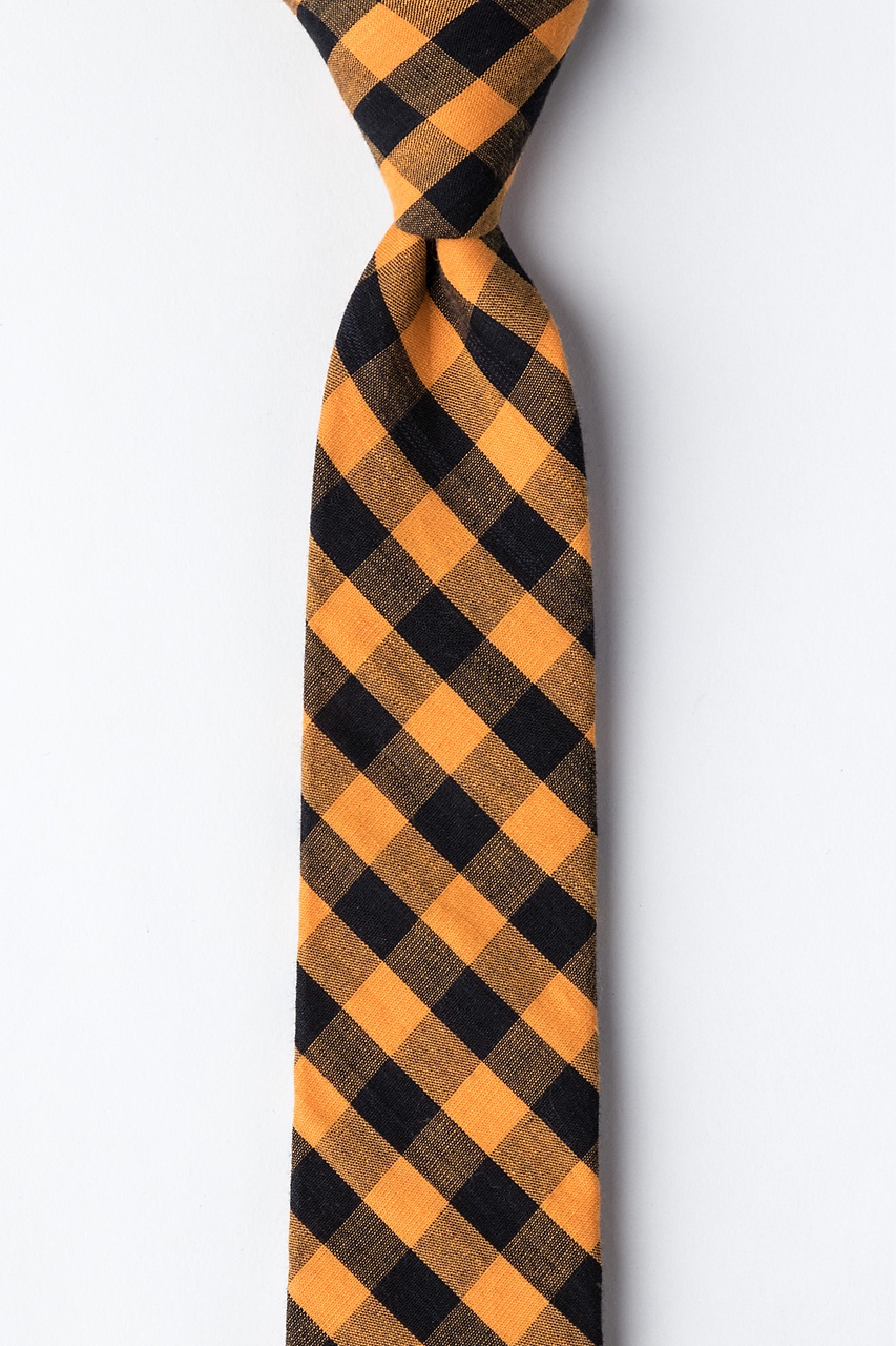 Pasco Orange Skinny Tie Photo (0)