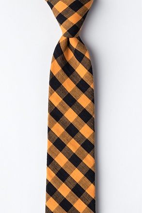 _Pasco Orange Skinny Tie_