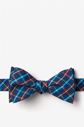 _Sahuarita Orange Self-Tie Bow Tie_