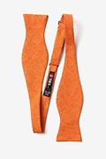 Tioga Orange Self-Tie Bow Tie Photo (1)