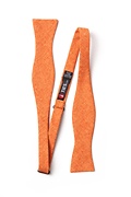 Tioga Orange Skinny Bow Tie Photo (1)