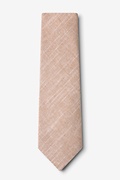 Wortham Orange Extra Long Tie Photo (1)