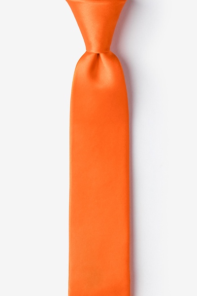 Orange Dream Silk Orange Dream 2.25" Skinny Tie