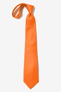 Orange Dream Extra Long Tie Photo (3)