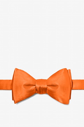 Orange Dream Self-Tie Bow Tie