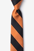 Orange Microfiber Orange & Black Stripe