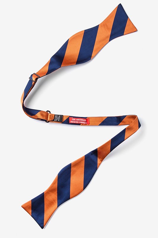 Orange & Navy Stripe