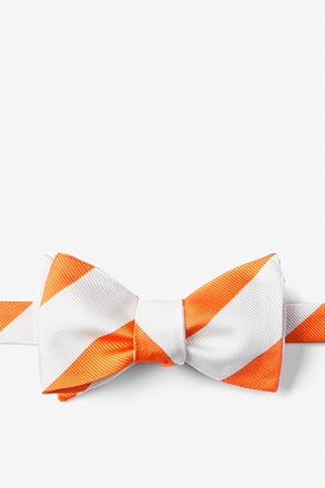 Orange & White Stripe