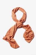 Orange Candy Stripe Scarf Photo (1)