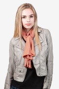 Candy Stripe Orange Scarf Photo (4)