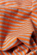 Mens Candy Stripe Orange Scarf Photo (2)