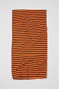 Mens Orange Traveling Stripe Scarf Photo (5)
