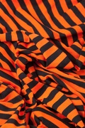 Mens Orange Traveling Stripe Scarf Photo (4)