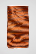 Mens Traveling Stripe Orange Scarf Photo (1)