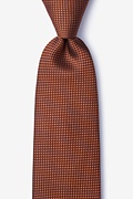 Buck Orange Extra Long Tie Photo (0)
