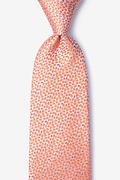 Doolittle Orange Extra Long Tie Photo (0)