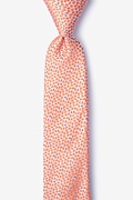 Doolittle Orange Skinny Tie Photo (0)