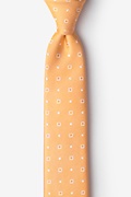 Kangaroo Orange Skinny Tie Photo (0)