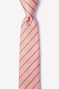 Lagan Orange Skinny Tie Photo (0)