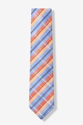 Monroe Orange Skinny Tie Photo (0)