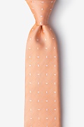 Nelson Orange Extra Long Tie Photo (0)