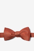 Orange Revitalize Self-Tie Bow Tie Photo (0)