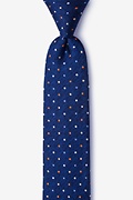 Quinby Orange Skinny Tie Photo (0)