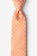 Richards Orange Extra Long Tie Photo (0)