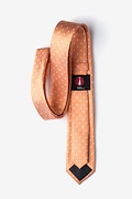 Richards Orange Skinny Tie Photo (1)