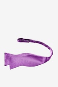 Orchid Self-Tie Bow Tie Photo (2)