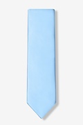 Pale Blue Extra Long Tie Photo (1)