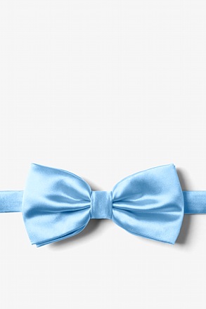 _Pale Blue Pre-Tied Bow Tie_