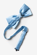 Pale Blue Pre-Tied Bow Tie Photo (1)