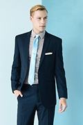 Pale Blue Skinny Tie Photo (3)