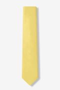 Pale Lemon Skinny Tie Photo (1)