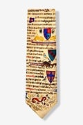 Illuminated Manuscript Parchment Tie Photo (1)