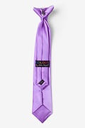 Passion Purple Clip-on Tie For Boys Photo (1)