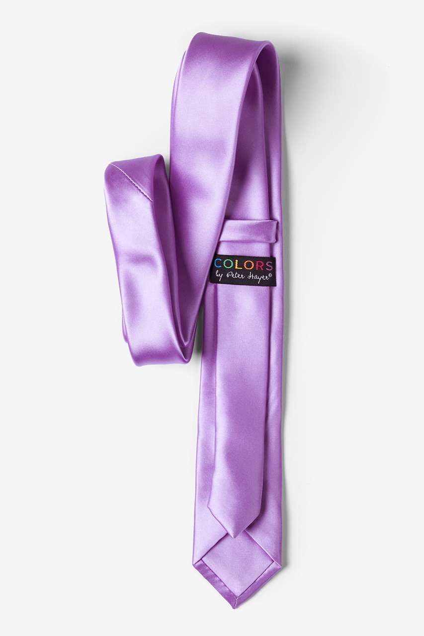 Passion Purple Skinny Tie Photo (2)