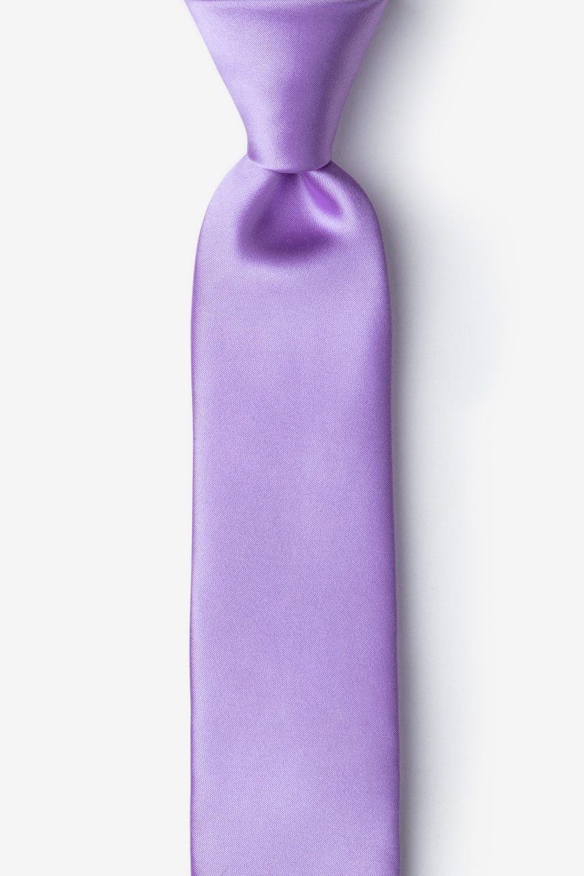 Passion Purple Skinny Tie Photo (0)
