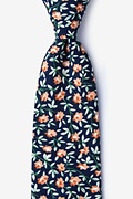 Derby Peach Extra Long Tie Photo (0)